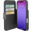 Cellularline Book Agenda dėklas iPhone 17 Pro su magnetiniu užraktu, dirbtinės odos apdaila