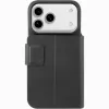 Cellularline Book Agenda dėklas iPhone 17 Pro su magnetiniu užraktu, dirbtinės odos apdaila