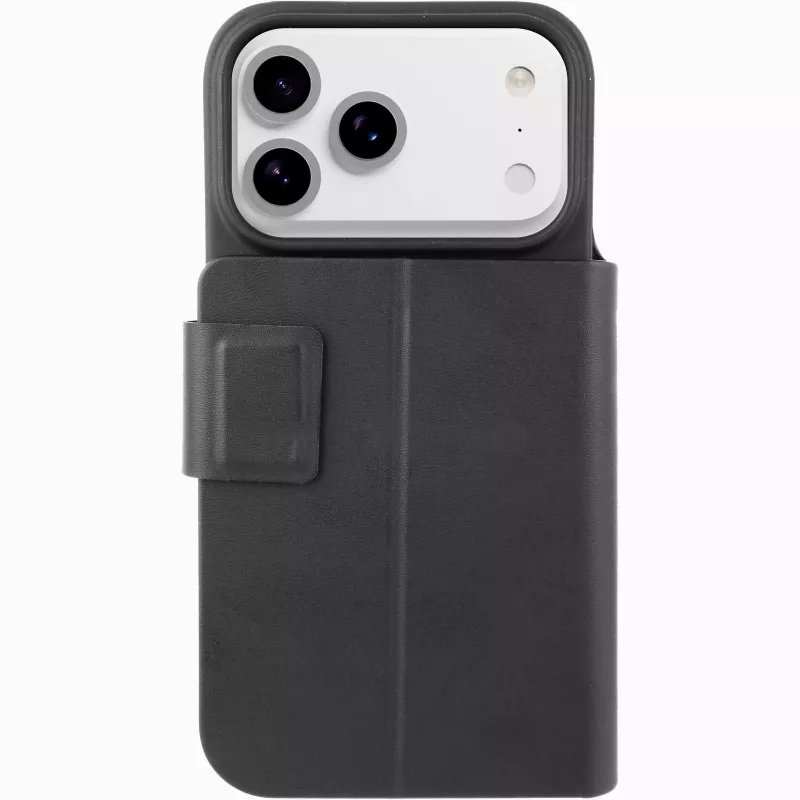 Cellularline Book Agenda dėklas iPhone 17 Pro su magnetiniu užraktu, dirbtinės odos apdaila