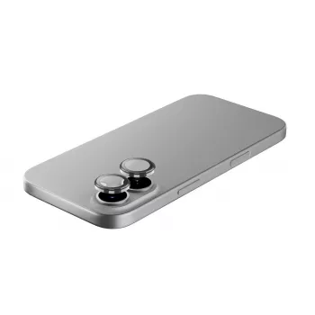 Cellularline Camera Lens Ring - iPhone 17 Grūdintas stiklas fotoaparato apsaugai
