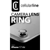 Cellularline Camera Lens Ring - iPhone Air grūdintas stiklas fotoaparato apsaugai