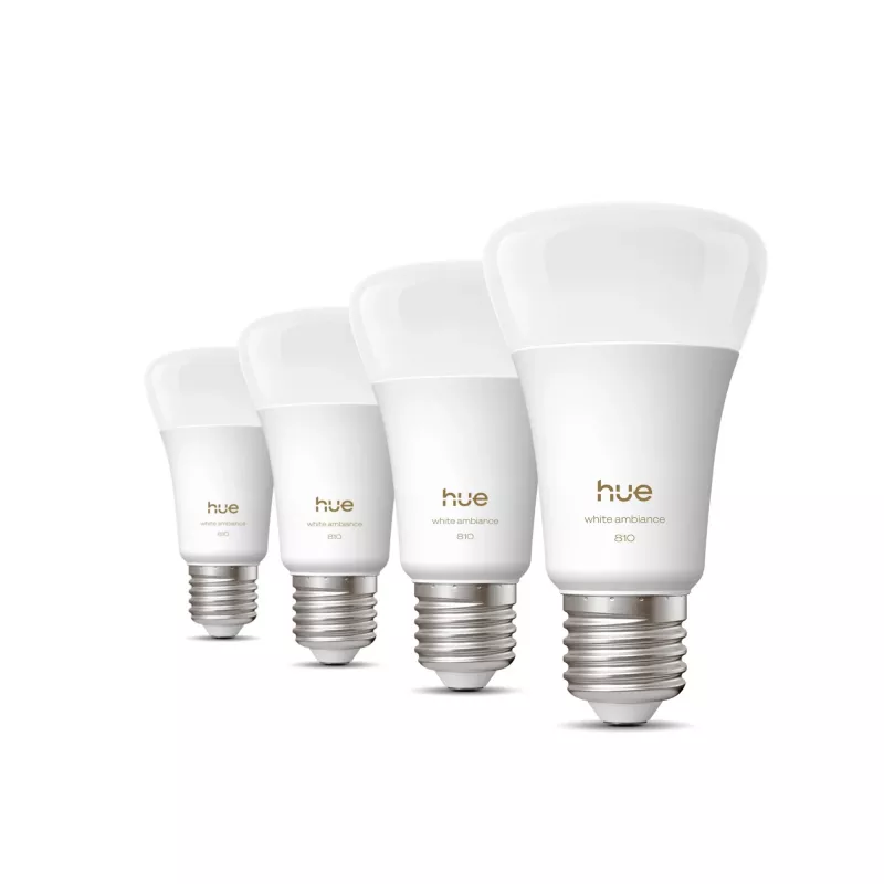 Philips Hue White Ambience A60 E27 6W Bluetooth Zigbee išmanioji lemputė