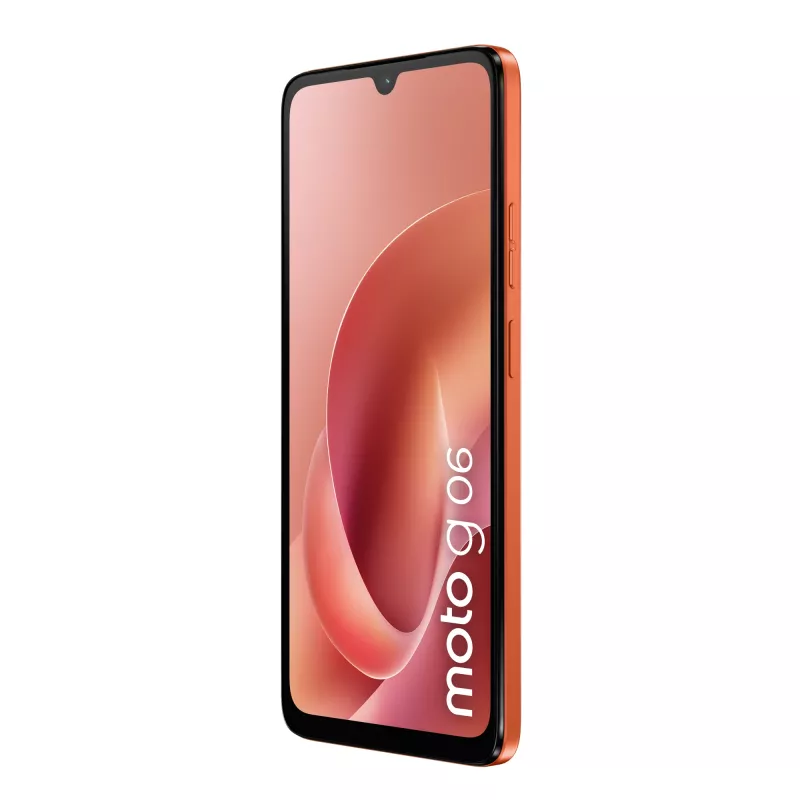 Mobilusis telefonas Motorola moto g06 17,5 cm (6,88 colio) Dual SIM Android 15 4G USB Type-C 4 GB 256 GB 5200 mAh Oranžinė