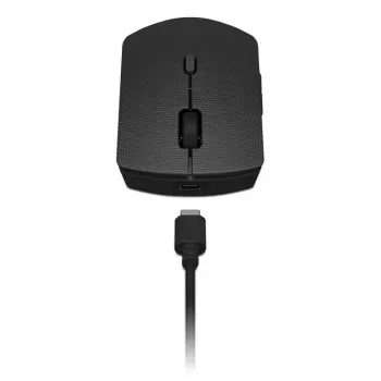 Belaidžio ryšio klaviatūros ir pelės rinkinys Lenovo 4X31R64328 — Pilno dydžio (100%), RF Wireless + Bluetooth, vokiškas išdėstymas, juoda