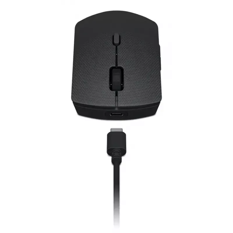 Belaidžio ryšio klaviatūros ir pelės rinkinys Lenovo 4X31R64328 — Pilno dydžio (100%), RF Wireless + Bluetooth, vokiškas išdėstymas, juoda