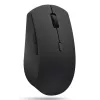 Belaidžio ryšio klaviatūros ir pelės rinkinys Lenovo 4X31R64328 — Pilno dydžio (100%), RF Wireless + Bluetooth, vokiškas išdėstymas, juoda