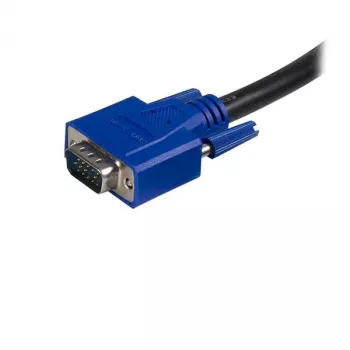 StarTech.com 10 pėdų 2-in-1 universali USB KVM jungtis, 3 m, USB, VGA, juoda, USB A + VGA