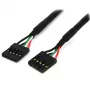 StarTech.com 18 colių vidinis 5 kontaktų USB IDC pagrindinės plokštės jungiamasis laidas – F/F