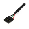 StarTech.com 18 colių vidinis 5 kontaktų USB IDC pagrindinės plokštės jungiamasis laidas – F/F