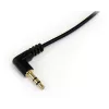 StarTech.com 0,3 m plonas 3,5 mm į stačiakampį stereo garso kabelis – M/M