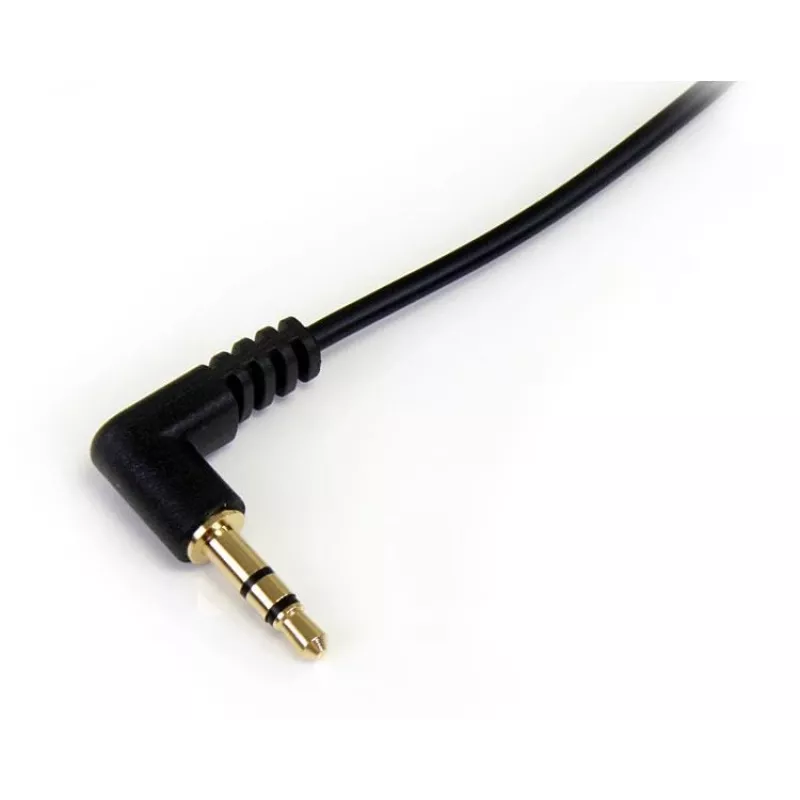 StarTech.com 0,3 m plonas 3,5 mm į stačiakampį stereo garso kabelis – M/M