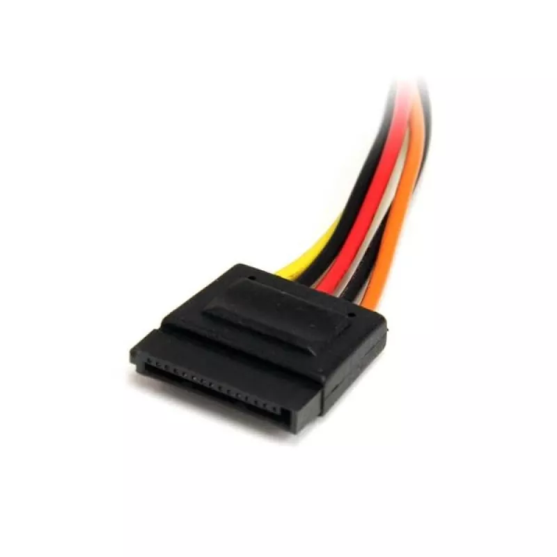StarTech.com SATA maitinimo ilginimo laidas, 8 colių (20,3 cm), 15 kontaktų, vyriškas / moteriškas