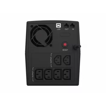 Conceptronic ZEUS08E 1500VA 900W UPS, linijinis-interaktyvus, 1,5 kVA, 900 W, sinusinė banga, 220 V, 240 V