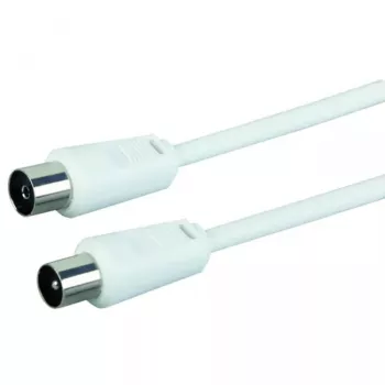 Koaksialinis kabelis Schwaiger 5,0 m IEC - IEC baltas