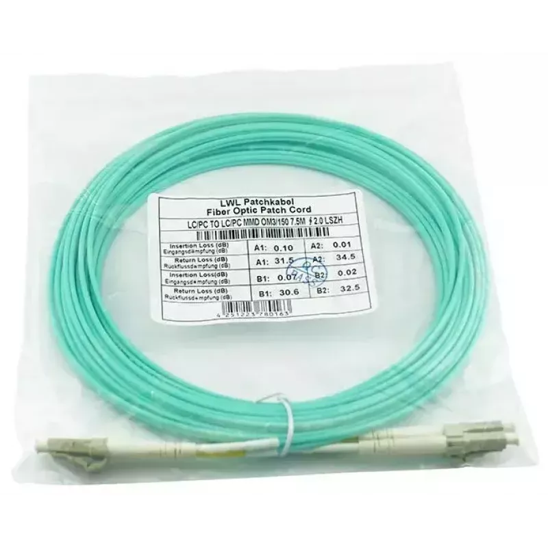 InfiniBand šviesolaidinis kabelis BlueOptics 050502T512000005M 5 m 2x LC LC/UPC