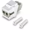 Keystone modulis Trendnet TC-K05LC plokščias baltas LC jungtis