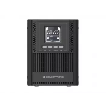 Conceptronic ZEUS52ES1K 1000VA 900W Online Tower UPS, Schuko
