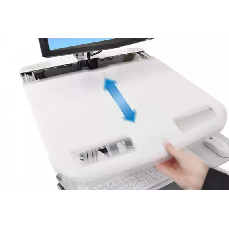 Mobilus multimedijos vežimėlis Ergotron StyleView aliuminis pilkai baltas