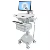 Mobilus multimedijos vežimėlis Ergotron StyleView aliuminis pilkai baltas