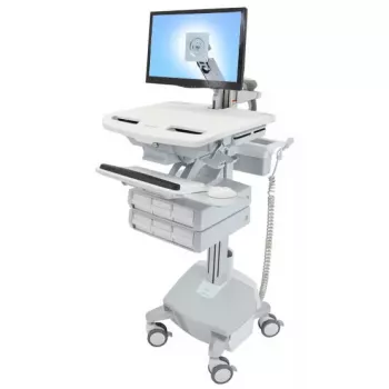 Mobilus multimedijos vežimėlis Ergotron StyleView aliuminis pilkai baltas