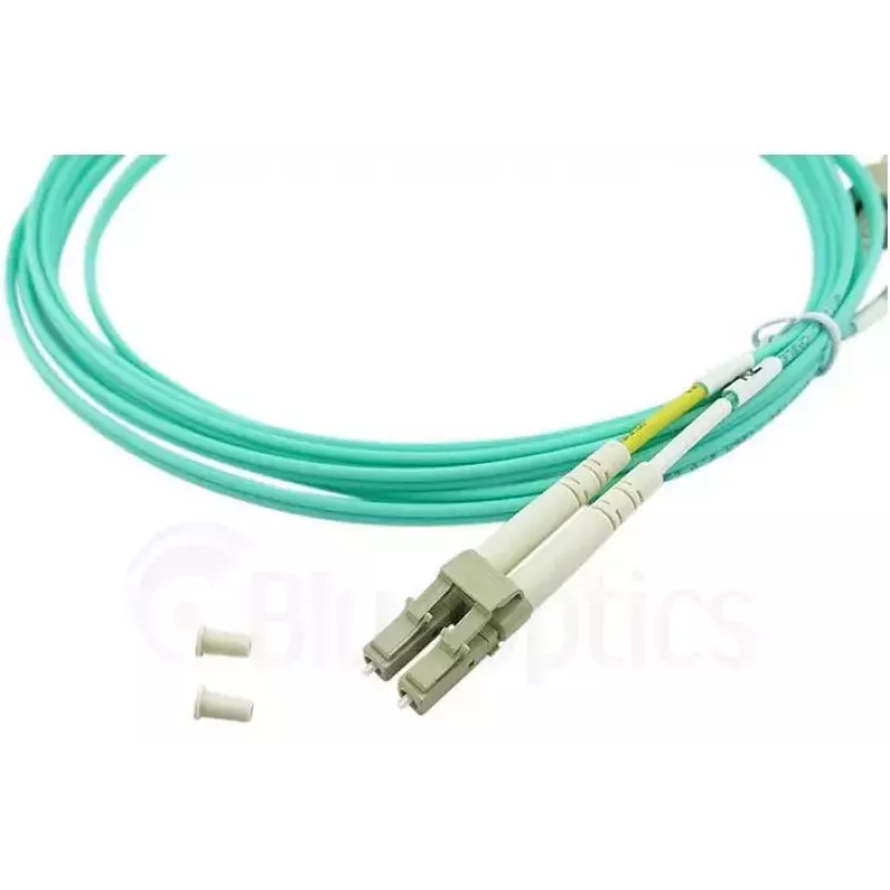BlueOptics InfiniBand šviesolaidinis kabelis 10m 2x LC LC/APC žalias