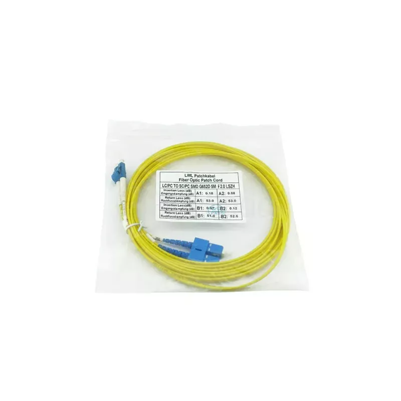 BlueOptics CAB-SMF-LC-SC-7.5-BO InfiniBand šviesolaidinis kabelis 7,5 m 2x LC LC/APC