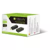 Techly IDATA EXT-E70S HDMI prailgintuvas AV siųstuvas ir imtuvas juodas