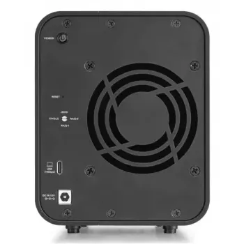 Išorinis diskų masyvas TerraMaster D2-320 2 vietos HDD SSD USB 3.2 Gen2