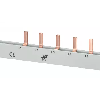 Siemens 5ST3624 šyninis tiltelis 10 mm², 3 fazės/N + 8 fazių jungtys