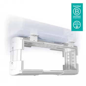 Dataflex Viewlite laikiklis kompiuteriui - stalas 100, 30 kg, ABS sintetika, Balta