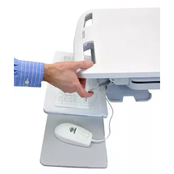 Multimedijos vežimėlis Ergotron StyleView Aliuminis Pilkai Baltas