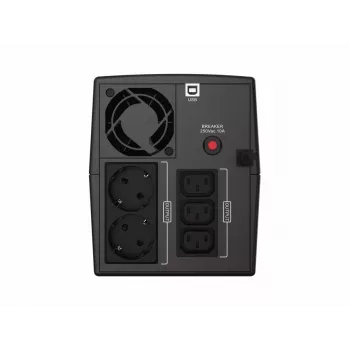Conceptronic ZEUS08EM 1500VA 900W UPS, linijinis-interaktyvus, 1,5 kVA, 900 W, sinusas, 220 V, 240 V