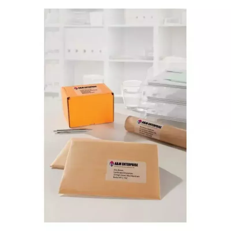 Lipdukas Avery J4722-25 permatomas suapvalintais kampais