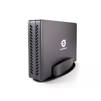 Conceptronic 3,5 colio išorinis kietojo disko dėklas, HDD dėklas, SATA, USB, juodas