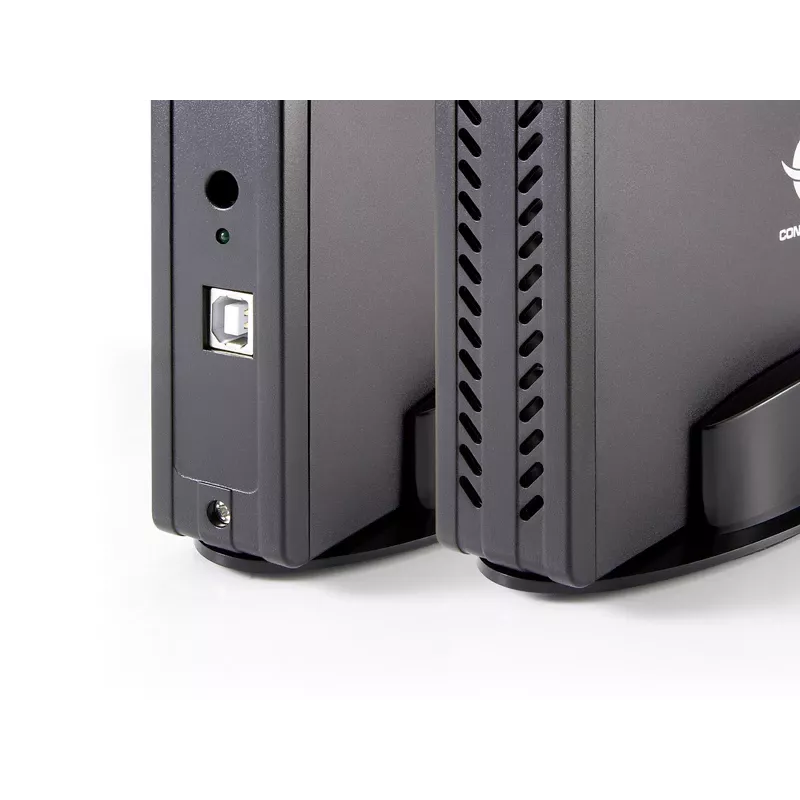 Conceptronic 3,5 colio išorinis kietojo disko dėklas, HDD dėklas, SATA, USB, juodas