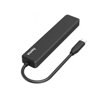 Hama USB-C daugiafunkcis adapteris, 5 prievadai, 3x USB-A, USB-C, HDMI