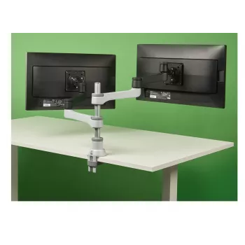 R-Go Tools monitorinė ranka R-Go Zepher Dual, dviem monitoriams, pilnai reguliuojama, 0–8 kg talpa, 100% žiedinė, juoda