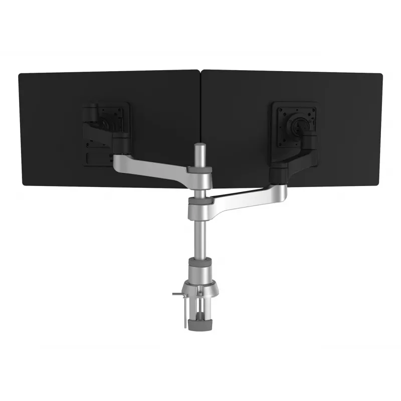 R-Go Tools monitorinė ranka R-Go Zepher Dual, dviem monitoriams, pilnai reguliuojama, 0–8 kg talpa, 100% žiedinė, juoda
