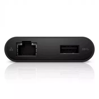 DELL YRPDK USB-C adapteris HDMI/VGA/Ethernet/USB 3.0 juodas