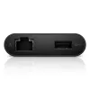 DELL YRPDK USB-C adapteris HDMI/VGA/Ethernet/USB 3.0 juodas