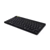 Ergonominė klaviatūra R-Go Tools Compact Break, kompaktiška su pertraukų programine įranga, QWERTY (IT), Bluetooth, juoda