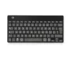 Ergonominė klaviatūra R-Go Tools Compact Break, kompaktiška su pertraukų programine įranga, QWERTY (IT), Bluetooth, juoda
