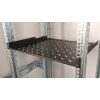 Fiksuota lentyna Equip 19'' 1U 600MM juoda