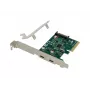 Conceptronic EMRICK13G 2 prievadų USB 3.2 Gen 2 Type-C PCIe kortelė