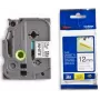 Juosta etikečių spausdinimui Brother TZ-231 juoda ant baltos 8m 1,2cm