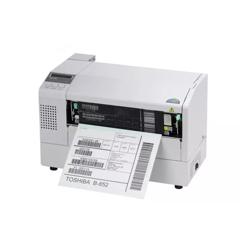 Etikečių spausdintuvas Toshiba B-852, tiesioginis terminis / terminis perkėlimas