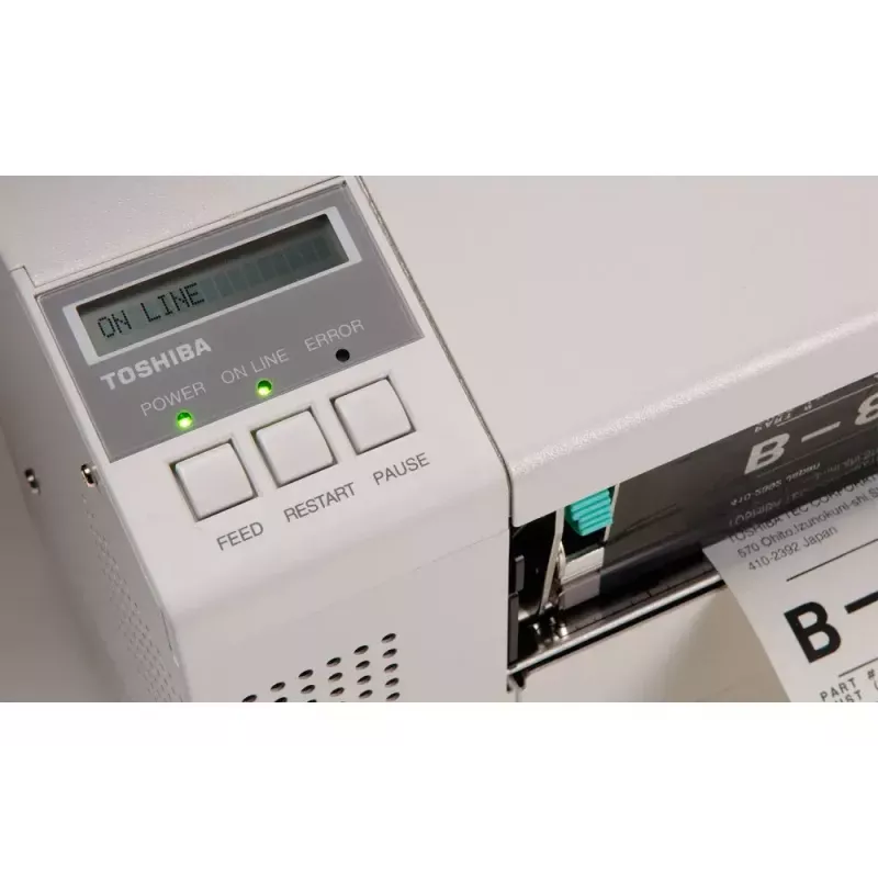 Etikečių spausdintuvas Toshiba B-852, tiesioginis terminis / terminis perkėlimas