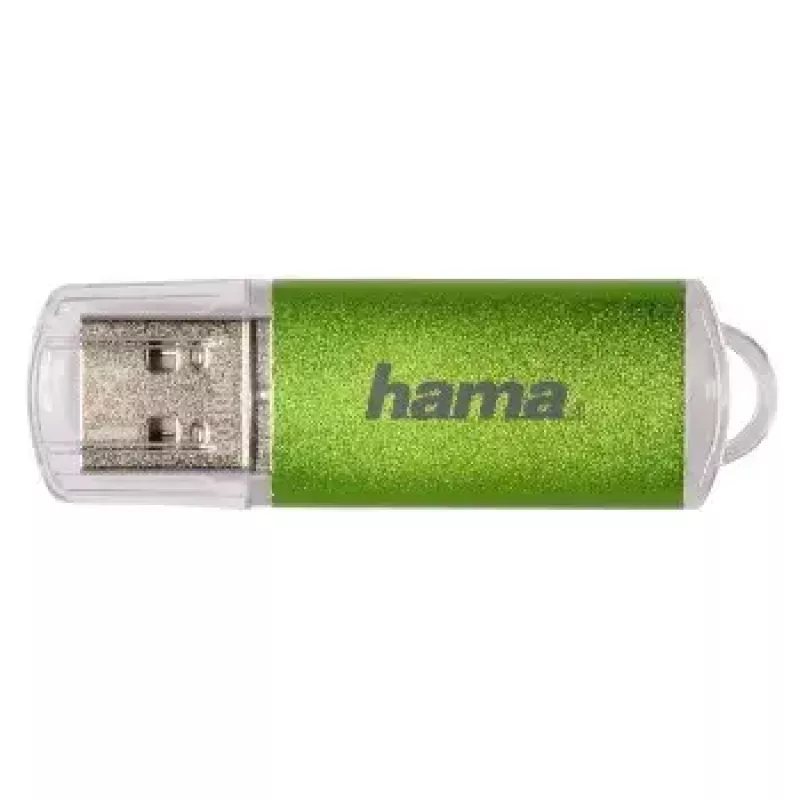 Hama Laeta 64GB USB atmintukas USB Type-A 2.0 Žalias, permatomas