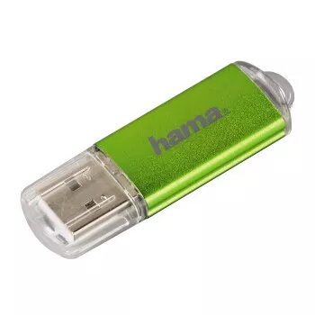 Hama Laeta 64GB USB atmintukas USB Type-A 2.0 Žalias, permatomas