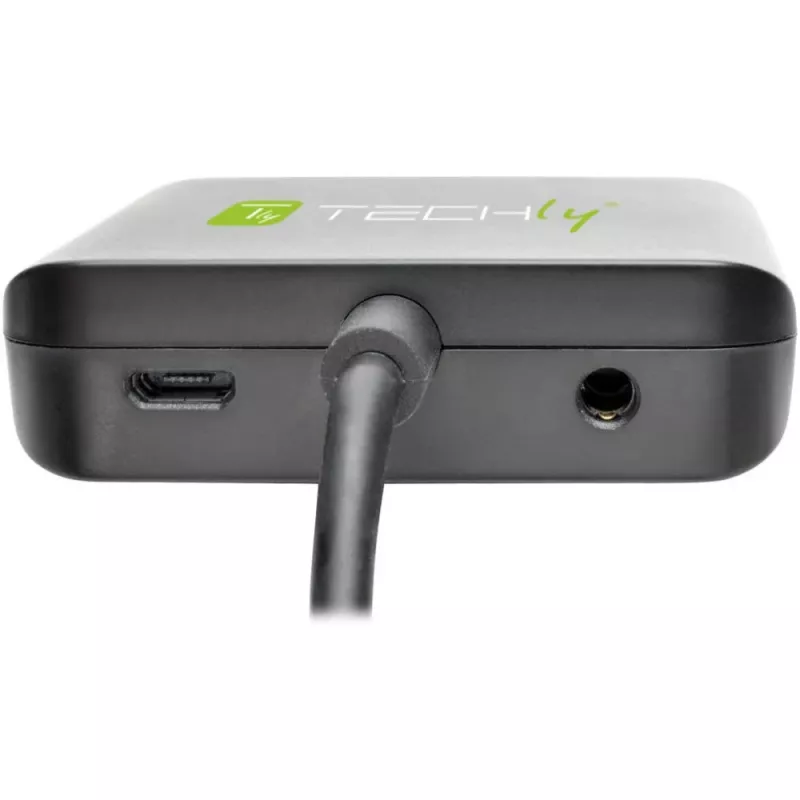 Techly IDATA-HDMI-VGA8 HDMI audio ir vaizdo adapteris